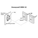 Support SMB10 pour détecteur Honeywell série IS et DT