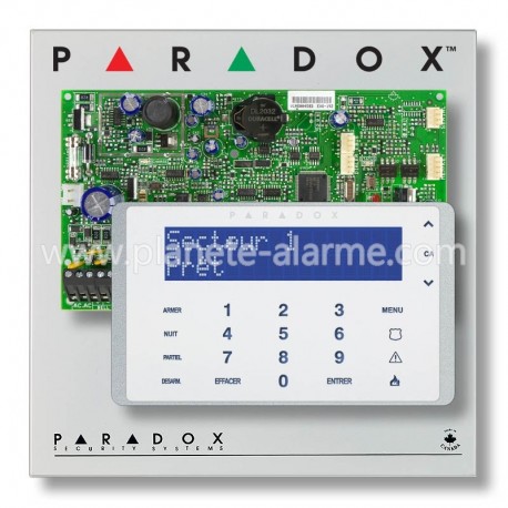 Pack alarme centrale PARADOX EVO192 avec clavier Paradox K656