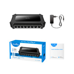 Commutateur Gigabit à 8 ports | Cudy GS108D