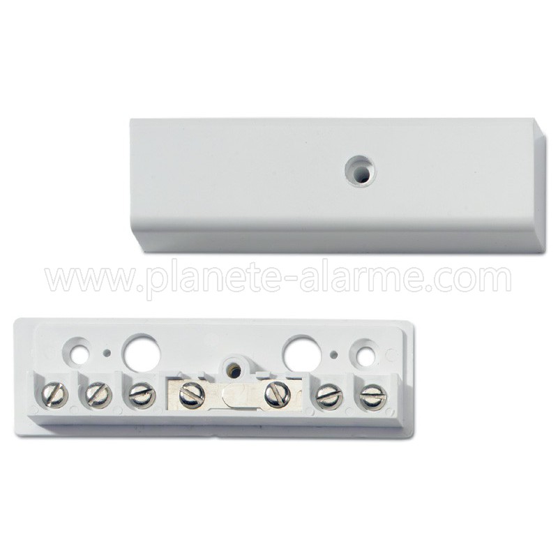 Blanc 7 Way ALARME CONNEXION boîtes de jonction connecteur avec feuille bourreuses 
