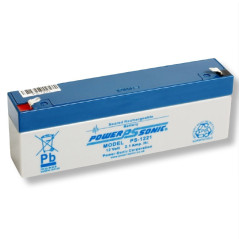 Batterie rechargeable 12V / 2.1 Ah pour sirène filaire