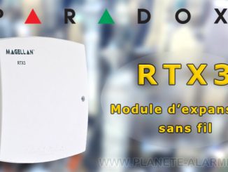 Paradox RTX3 / Récepteur radio pour centrale filaire Paradox