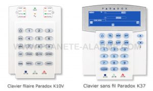 clavier Paradox K10V et K37