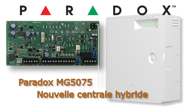 centrale-paradox-mg5075 Alarme Paradox MG5075