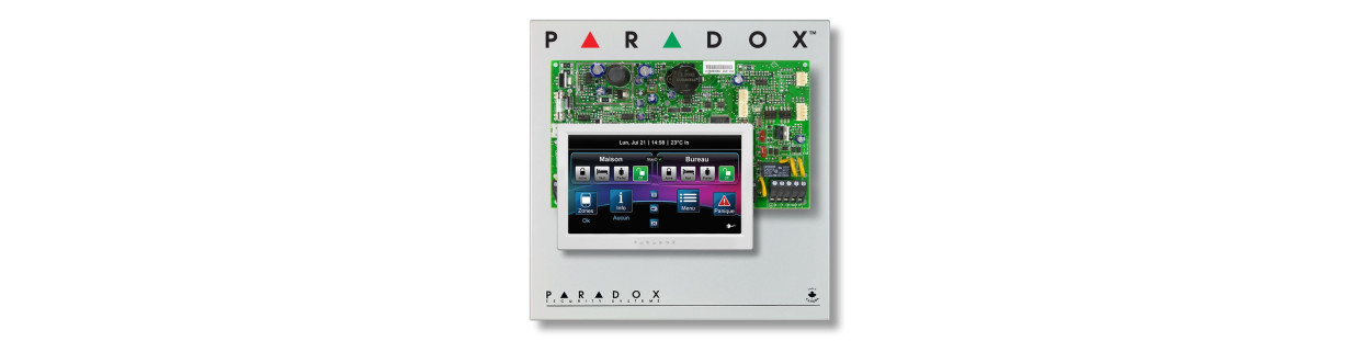 Alarme filaire Paradox EVO192  | EVOHD